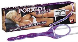 515221 Насадка для анальной стимуляции Porator purple