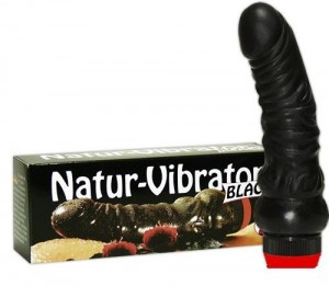 559938 Вибратор чёрного цвета  Natur-Vibrator black 
